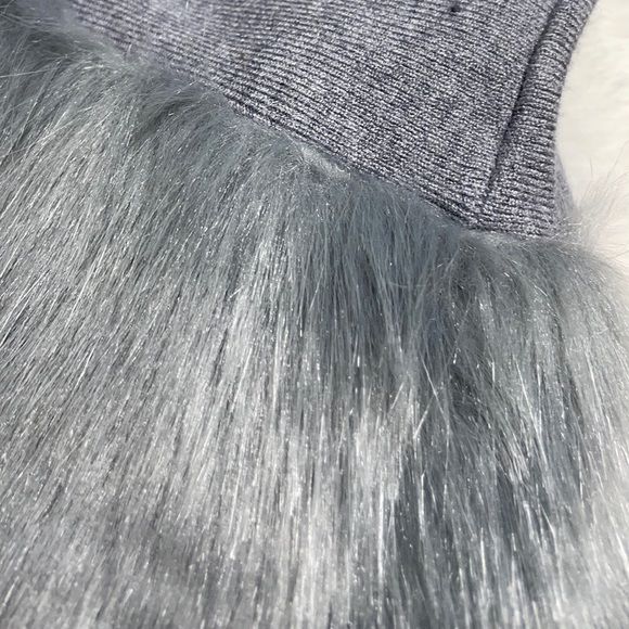 Parkhurst | Faux Fur Sleeve Sweater Dress | M - Picture 8 of 8